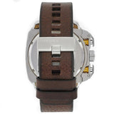  Shop Authentic Diesel BAMF Chronograph Beige Dial Brown Leather Strap Watch For Men - DZ7343 - Luxxuri