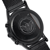  Shop Authentic Emporio Armani Renato Chronograph Black Dial Black Mesh Bracelet Watch For Men - AR2498 - Luxxuri