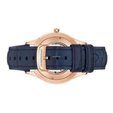  Shop Authentic Emporio Armani Meccanico Automatic White Dial Blue Leather Strap Watch For Men - AR1947 - Luxxuri