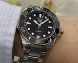  Shop Authentic Tag Heuer Aquaracer Professional 300 Automatic Black Dial Silver Steel Strap Watch for Women - WBP231D.BA0626 - Luxxuri