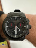  Shop Authentic Burberry The Endurance Chronograph Black Dial Black Rubber Strap Watch For Men - BU9802 - Luxxuri
