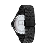  Shop Authentic Tommy Hilfiger Shawn Quartz Black Dial Black Steel Strap Watch for Men - 1791611 - Luxxuri