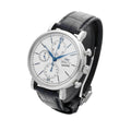  Shop Authentic IWC Portofino Chronograph White Dial Black Leather Strap Watch for Men - IW391024 - Luxxuri