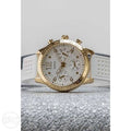 Guess Marina Multifunction White Dial White Rubber Strap Watch for Women - W1025L5
