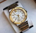  Shop Authentic Versace Greca Silver Dial Two Tone Steel Strap Watch for Men - VEVI00320 - Luxxuri