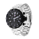  Shop Authentic Tag Heuer Formula 1 Chronograph Black Dial Silver Steel Strap Watch for Men - CAZ1010.BA0842 - Luxxuri