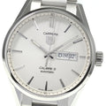  Shop Authentic Tag Heuer Carrera Calibre 5 Automatic White Dial Silver Steel Strap Watch for Men - WAR201B.BA0723 - Luxxuri