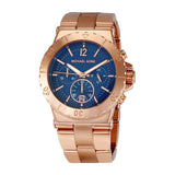 Shop Authentic Michael Kors Bel Aire Blue Dial Rose Gold Steel Strap Watch for Women - MK5410 - Luxxuri