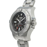  Shop Authentic Breitling Avenger II Seawolf 45mm Grey Dial Silver Steel Strap Mens Watch - A1733110/F563 - Luxxuri