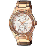  Shop Authentic Guess Siren Diamonds White Dial Rose Gold Steel Strap Watch for Women - W0442L3 - Luxxuri