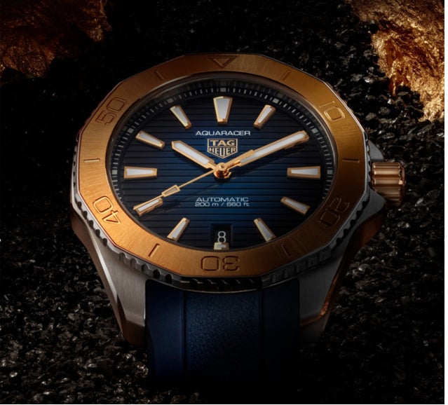  Shop Authentic Tag Heuer Aquaracer Professional 200 Automatic Blue Dial Blue Rubber Strap Watch for Men - WBP2150.FT6210 - Luxxuri