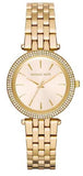  Shop Authentic Michael Kors Darci Gold Dial Gold Steel Strap Watch for Women - MK3430 - Luxxuri