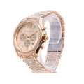 Michael Kors Whitney Chronograph Gold Dial Gold Steel Strap Watch For Women - MK6729