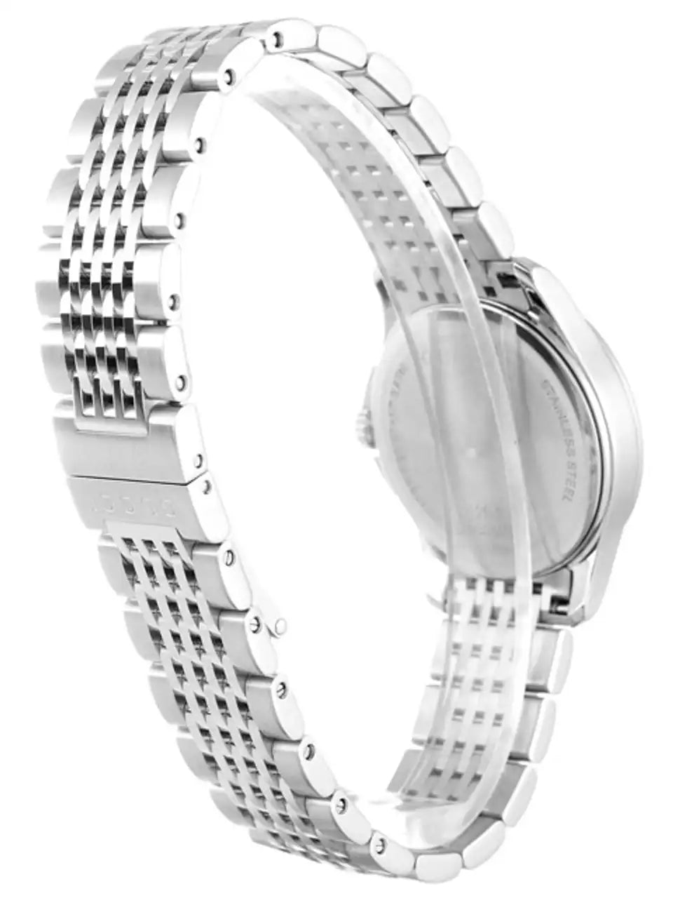  Shop Authentic Gucci G Timeless Diamonds Mother of Pearl Dial Silver Mesh Bracelet Watch For Women - YA126508 - Luxxuri