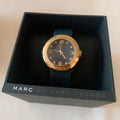  Shop Authentic Marc Jacobs Blade Blue Dial Blue Leather Strap Watch for Women - MBM1224 - Luxxuri