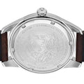  Shop Authentic Versace Greca Time Quartz Blue Dial Brown Leather Strap Watch For Men - VE3K00122 - Luxxuri