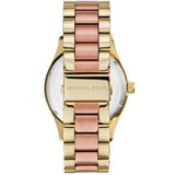  Shop Authentic Michael Kors Layton Rose Gold Dial Gold Stainless Steel Strap Watch for Women - MK6476 - Luxxuri