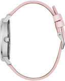  Shop Authentic Guess Dahlia Analog Silver Dial Pink Leather Strap Watch for Women - GW0529L1 - Luxxuri