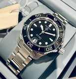  Shop Authentic Tag Heuer Aquaracer Professional 300 Automatic Black Dial Silver Steel Strap Watch for Women - WBP231D.BA0626 - Luxxuri