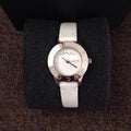  Shop Authentic Marc Jacobs Mini Blade White Dial White Leather Strap Watch for Women - MBM1206 - Luxxuri