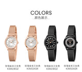  Shop Authentic Calvin Klein Minimal Diamonds Black Dial Black Mesh Bracelet Watch for Women - K3M2342R - Luxxuri
