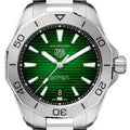  Shop Authentic Tag Heuer Aquaracer Professional 200 Automatic Green Dial Silver Steel Strap Watch for Men - WBP2115.BA0627 - Luxxuri