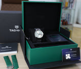  Shop Authentic Tag Heuer Carrera Automatic Silver Dial Silver Steel Strap Watch for Men - WBN2015.EB0283 - Luxxuri