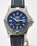  Shop Authentic Breitling Avenger Automatic 43mm Blue Dial Blue Nylon Strap Watch for Men - A17318101C1X2 - Luxxuri