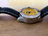  Shop Authentic Breitling Avenger Automatic 45 Seawolf Yellow Dial Black Nylon Strap Watch for Men - A17319101I1X1 - Luxxuri