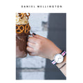  Shop Authentic Daniel Wellington Classic South Hampton White Dial Two Tone Nylon Strap Watch For Women - DW00100034 - Luxxuri
