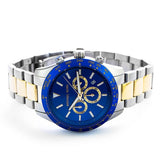  Shop Authentic Michael Kors Layton Chronograph Blue Dial Two Tone Steel Strap Watch For Men - MK8825 - Luxxuri