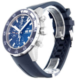  Shop Authentic IWC Aquatimer Chronograph Blue Dial Blue Rubber Strap Watch for Men - IW376711 - Luxxuri