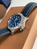  Shop Authentic Breitling Avenger Automatic 43 Blue Dial Blue Nylon Strap Watch for Men - A17318101C1X1 - Luxxuri