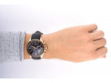  Shop Authentic Hugo Boss Driver Black Dial Black Leather Strap Watch for Men - 1513092 - Luxxuri