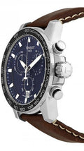  Shop Authentic Tissot Supersport Chrono Blue Dial Brown Leather Strap Watch For Men - T125.617.16.041.00 - Luxxuri