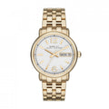  Shop Authentic Marc Jacobs Fergus White Dial Gold Steel Strap Watch for Women - MBM8647 - Luxxuri
