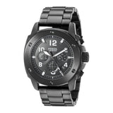  Shop Authentic Fossil Machine Chronograph Black Dial Black Steel Strap Watch for Men - FS4927 - Luxxuri