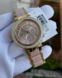  Shop Authentic Michael Kors Parker Gold Dial Two Tone Steel Strap Watch for Women - MK6326 - Luxxuri