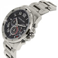  Shop Authentic Michael Kors Brecken Chronograph Quartz Black Dial Silver Steel Strap Watch For Men - MK8438 - Luxxuri