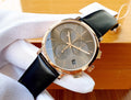  Shop Authentic Calvin Klein Posh Grey Dial Black Leather Strap Watch for Men - K8Q376C3 - Luxxuri