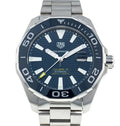  Shop Authentic Tag Heuer Aquaracer Calibre 5 Blue Dial Silver Steel Strap Watch for Men - WAY201B.BA0927 - Luxxuri