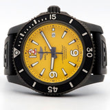  Shop Authentic Breitling Superocean Automatic 46mm Yellow Dial Black Rubber Strap Watch for Men - M17368D71I1S1 - Luxxuri