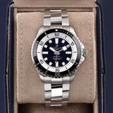  Shop Authentic Breitling Superocean Automatic 44mm Black Dial Silver Steel Strap Watch for for Men - A17376211B1A1 - Luxxuri