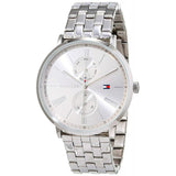  Shop Authentic Tommy Hilfiger Jenna Quartz White Dial Silver Steel Strap Watch for Women - 1782068 - Luxxuri
