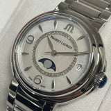  Shop Authentic Maurice Lacroix Fiaba Moonphase White Mother of Pearl Dial Silver Steel Strap Watch for Women - FA1084-SS002-170-1 - Luxxuri