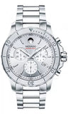  Shop Authentic Movado Series 800 Chronograph Silver Dial Silver Steel Strap Watch For Men - 2600111 - Luxxuri