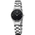  Shop Authentic Calvin Klein Simplicity Black Dial Silver Steel Strap Watch for Women - K4323104 - Luxxuri