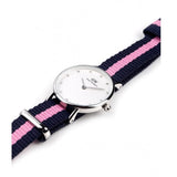  Shop Authentic Daniel Wellington Classy Winchester White Dial Two Tone NATO Strap Watch For Women - DW00100073 - Luxxuri