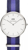  Shop Authentic Daniel Wellington Classic Swansea White Dial Two Tone NATO Strap Watch For Women - DW00100048 - Luxxuri