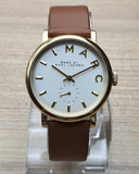  Shop Authentic Marc Jacobs Baker White Dial Brown Leather Strap Watch for Womern - MBM1316 - Luxxuri